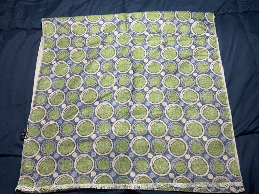 Beautiful New With Tags Kiton Napoli 100% Silk Scarf ~ Made in Italy